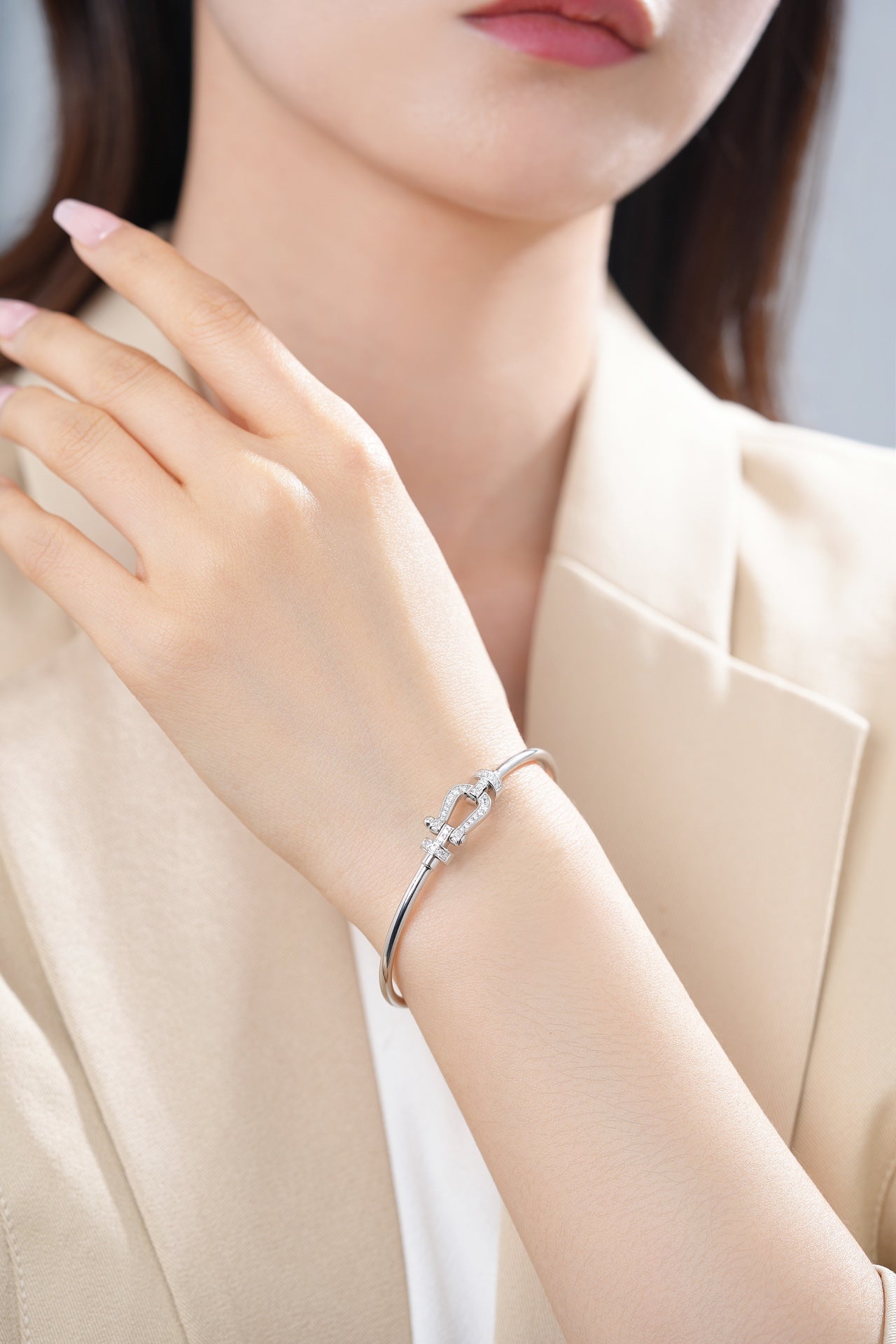 [✨Rose💎]FORCE 10 MOYEN DIAMOND BRACELET
