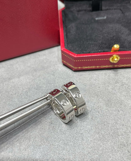 [✨Rose💎]LOVE 5.5MM EARRINGS