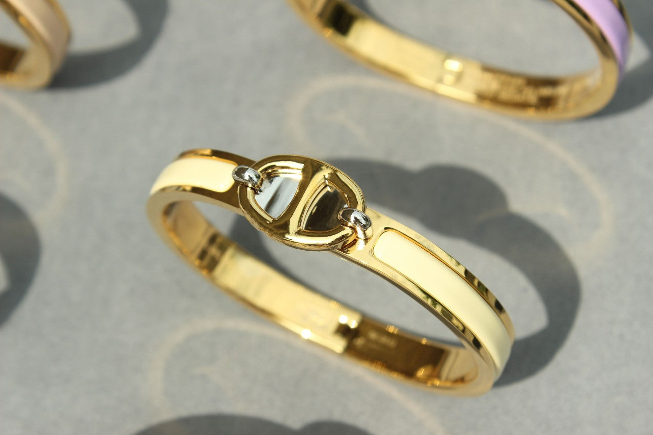 [✨Rose💎]CLIC CHAINE GOLD BRACELET