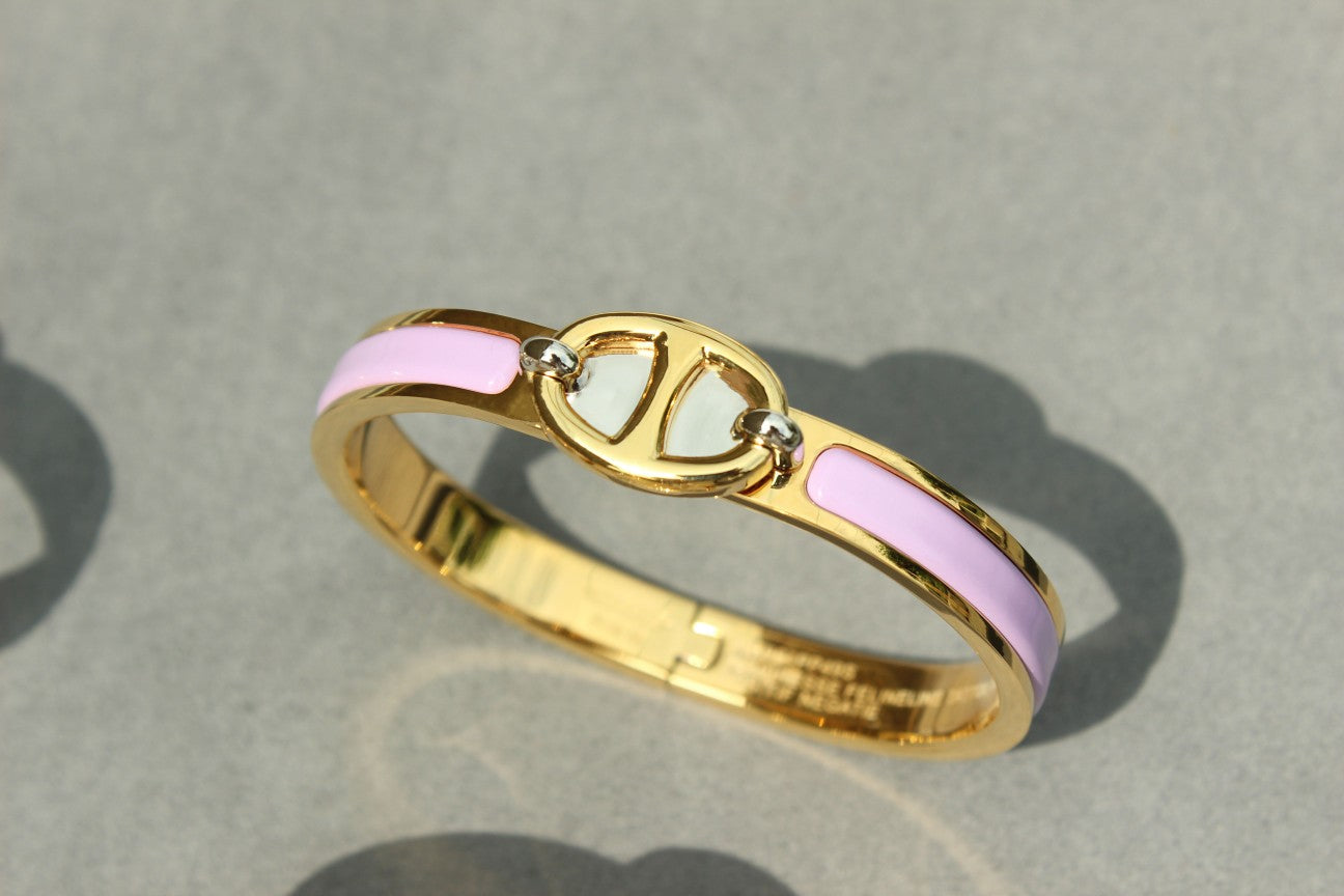 [✨Rose💎]CLIC CHAINE GOLD BRACELET