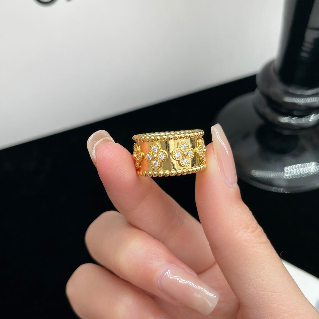 [✨Rose💎]PERLEE DIAMOND LARGE RING