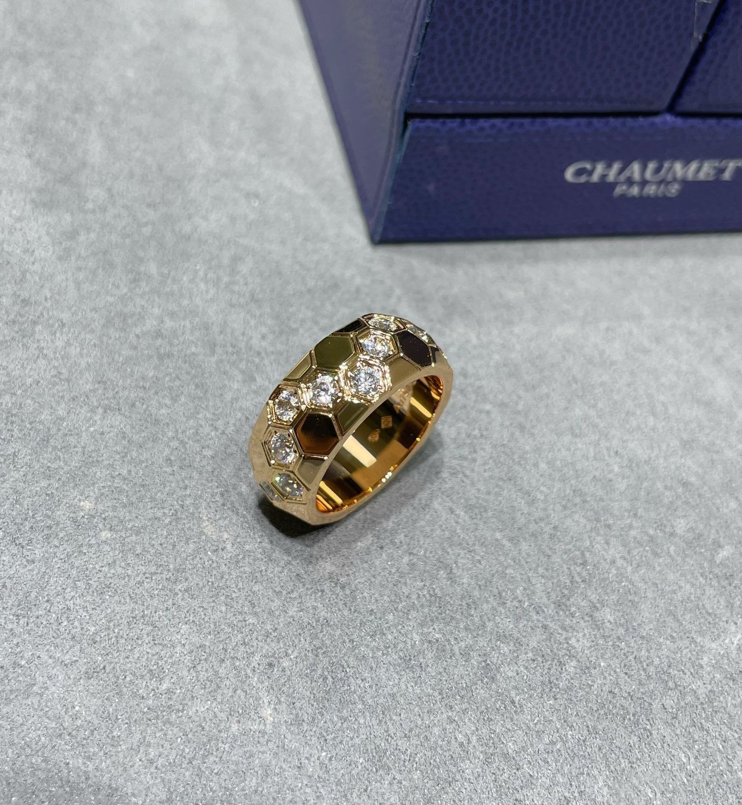 [✨Rose💎]BEE LOVE DIAMOND LARGE RING