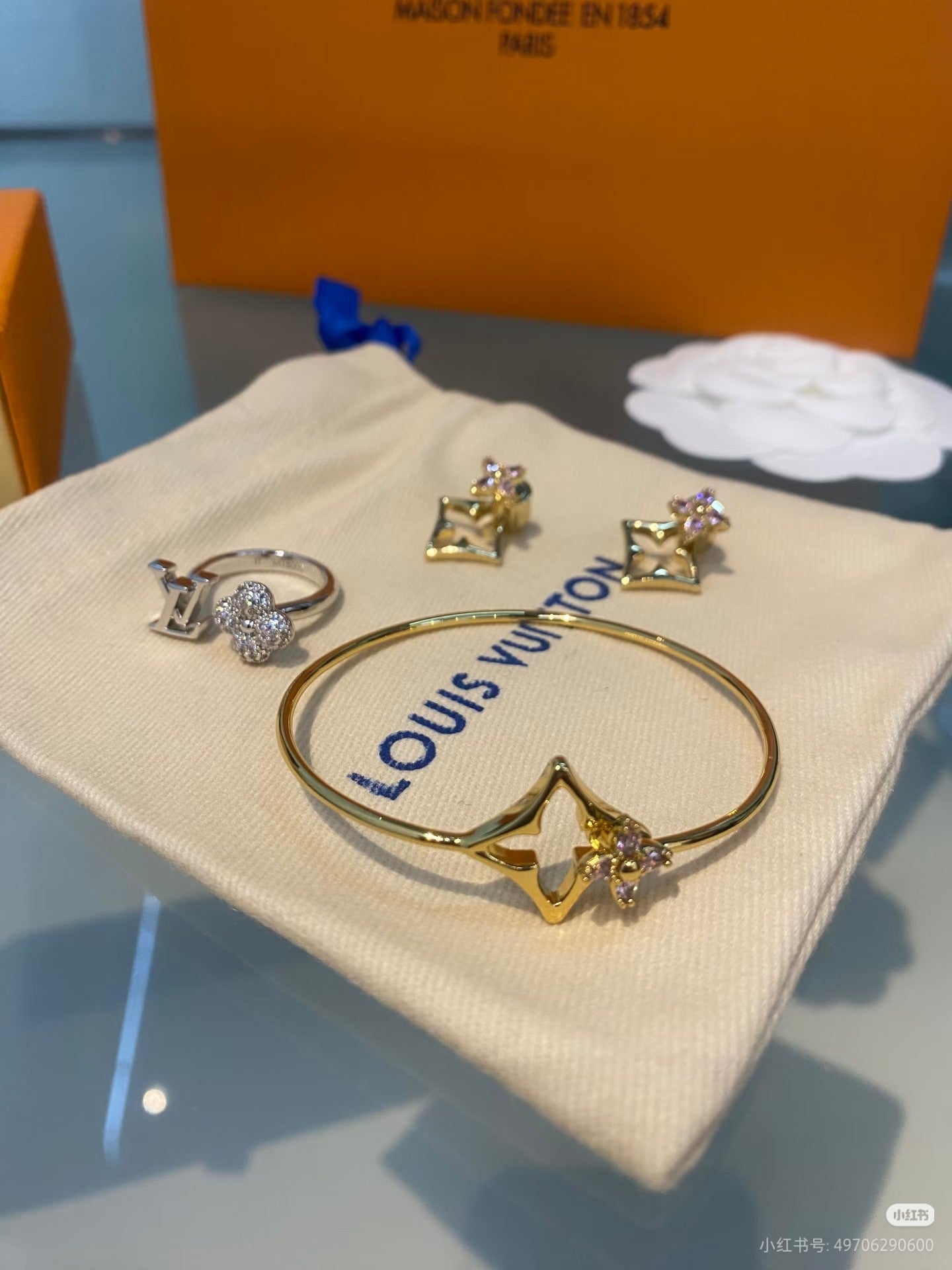 [✨Rose💎]Pink Diamond Bracelet