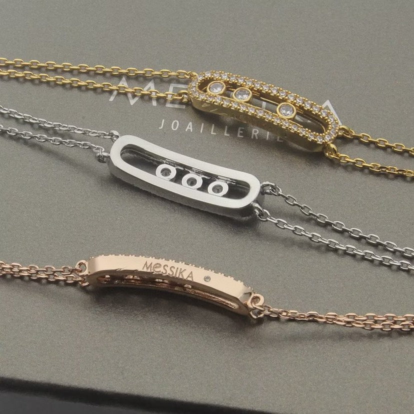 [✨Rose💎] Move Classique pav茅 bracelet