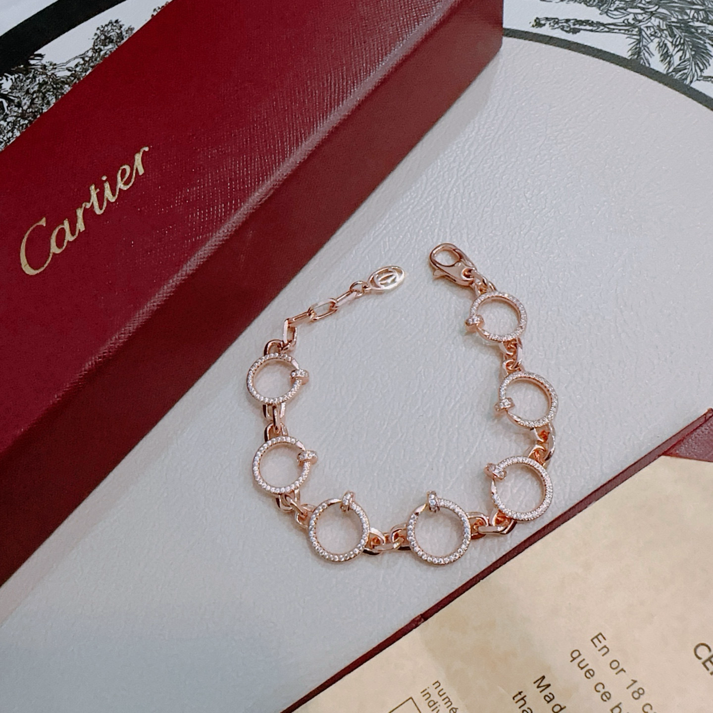 [✨Rose💎 Jewelry] LOVE&JUSTE BRACELET DIAMONDS