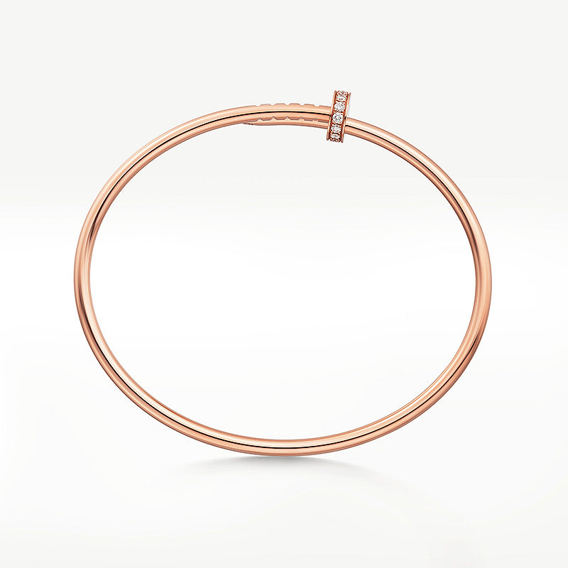 [✨Rose💎]JUSTE BRACELET 2.5MM DIAMONDS