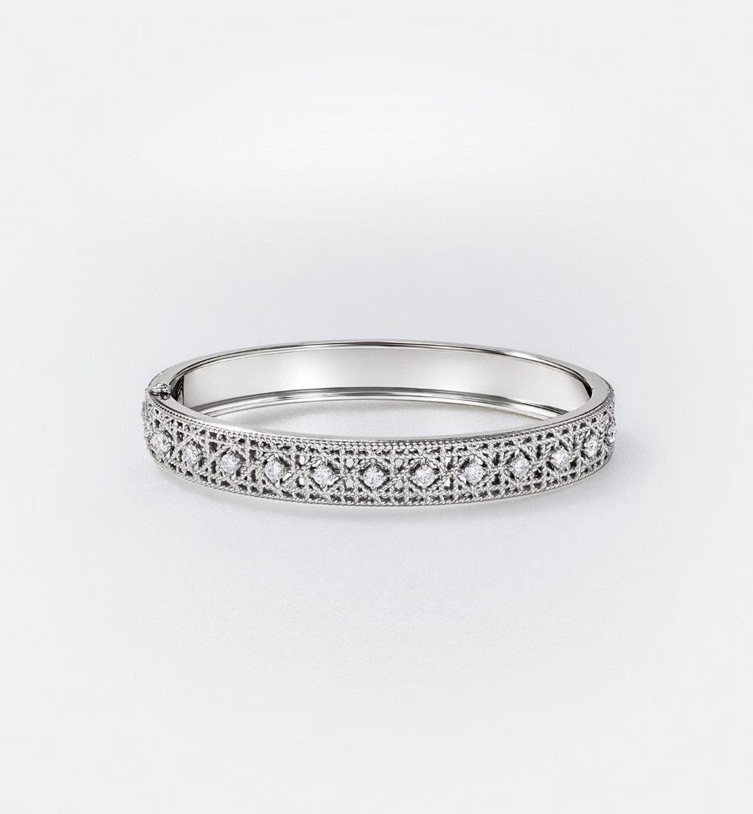 [✨Rose💎]2026 WOVEN-PATTERN BRACELET SET WITH FULL DIAMOND INLAY THREE-COLORS