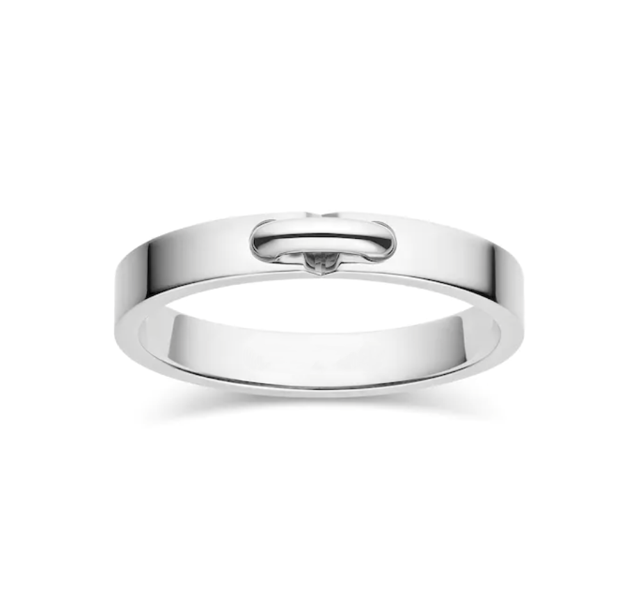 [✨Rose💎]ALLIANCE LIENS VIDENCE 3MM RING