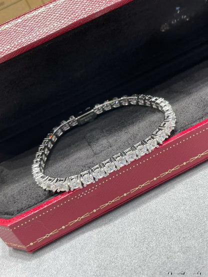 [✨Rose💎s]TENNIS BRACELET WITH FULL DIAMOND SETTING