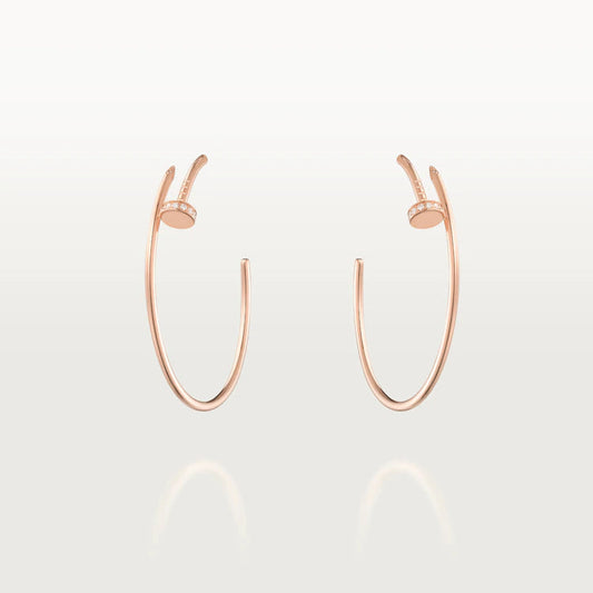 [✨Rose💎]JUSTE EARRINGS DIAMONDS 1.8MM