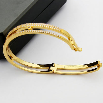 [✨Rose💎]Move Romane pav茅 bangle