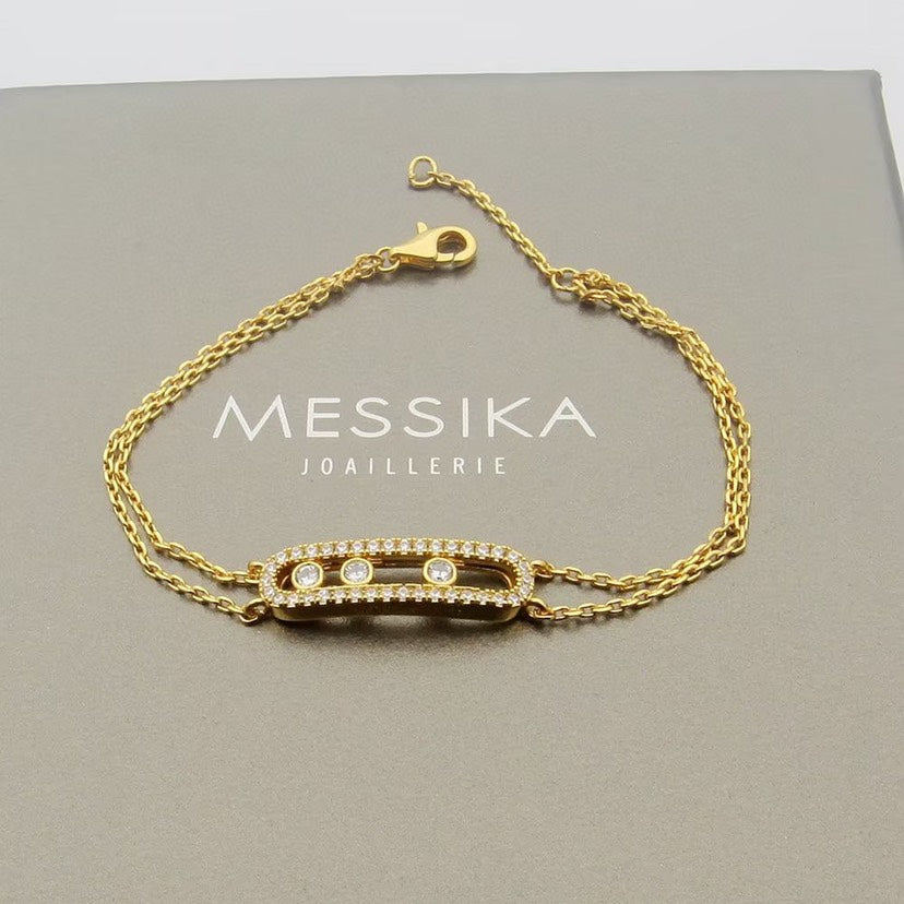 [✨Rose💎] Move Classique pav茅 bracelet