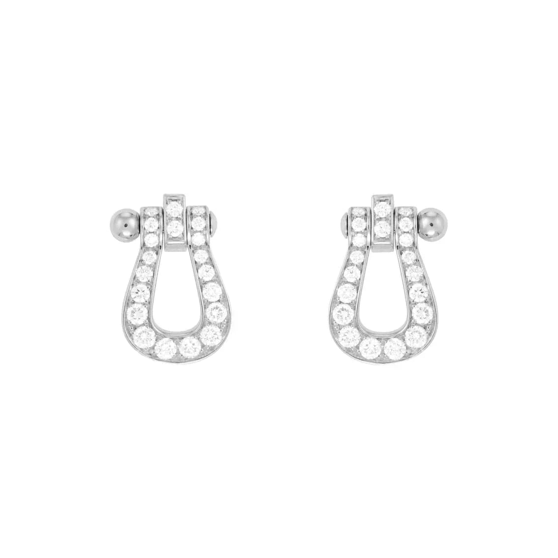 [✨Rose💎]FORCE 10 FULL DIAMOND STUD EARRINGS MINI MODEL