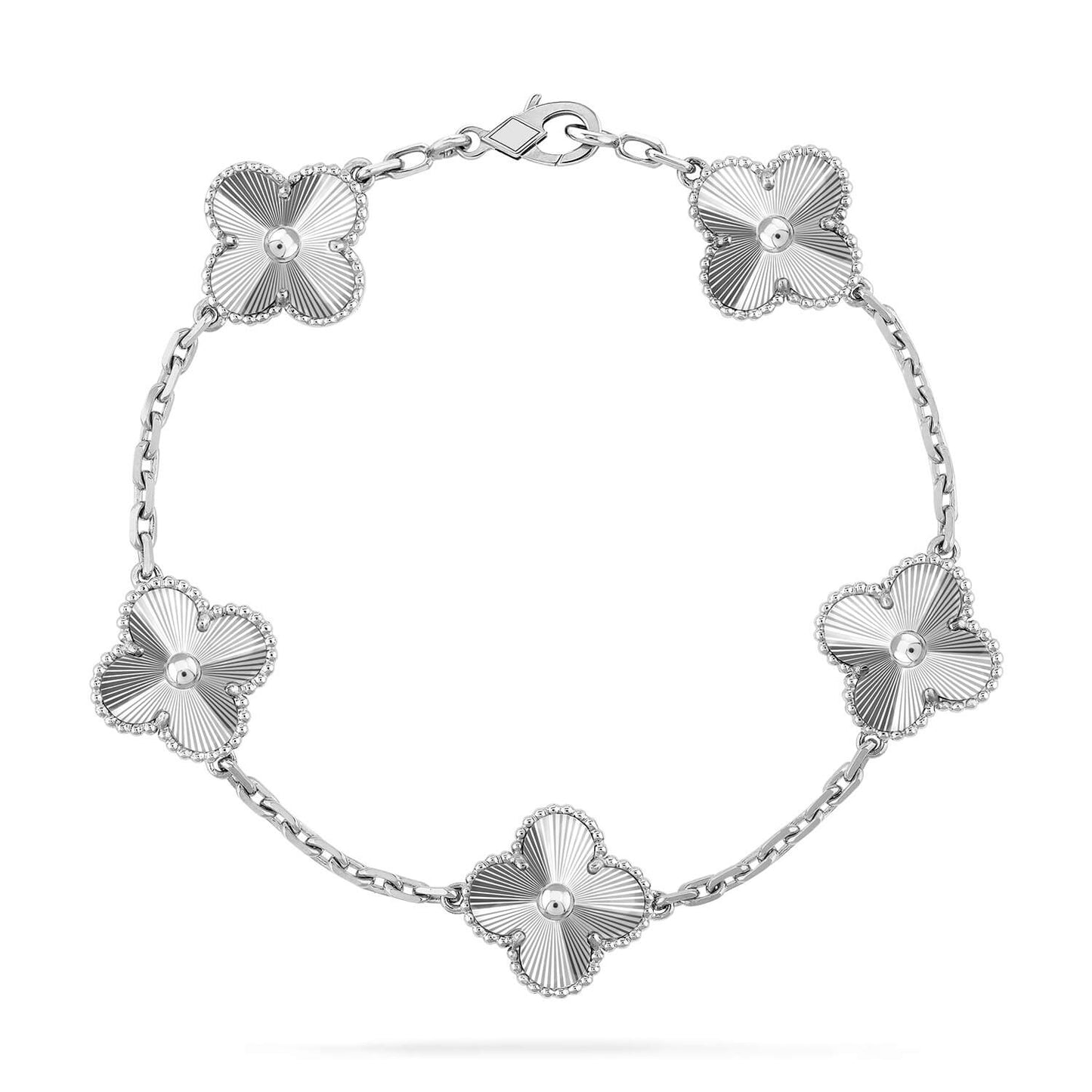 [✨Rose💎] CLOVER 5 MOTIF LASER BRACELET COLLECTION