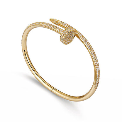[✨Rose💎]JUSTE BRACELET 3.5MM ALL DIAMONDS
