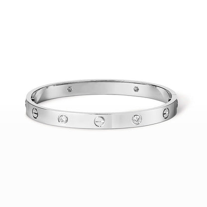 [✨Rose💎]LOVE BRACELET 6.1MM 4 DIAMONDS