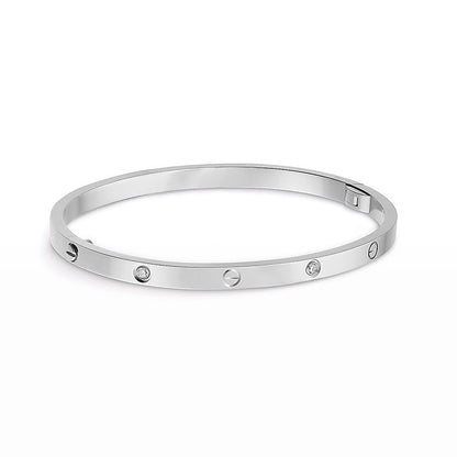 [✨Rose💎]LOVE BRACELET 3.65MM 6 DIAMONDS