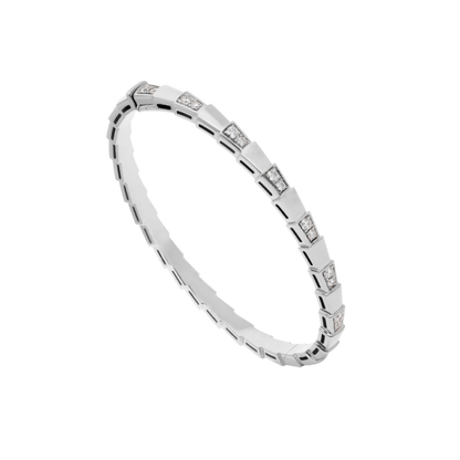 [✨Rose💎]SERPENTI BRACELET SILVER DIAMOND