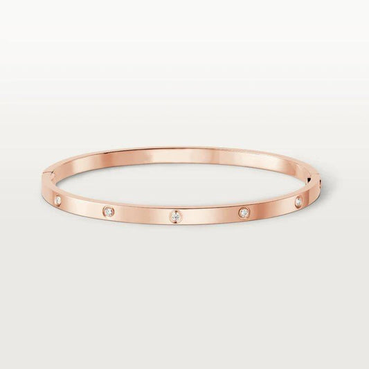[✨Rose💎]LOVE BRACELET 3.65MM 10 DIAMONDS