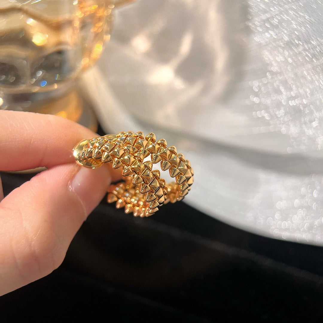 [✨Rose💎]CLASH SMALL HOOP EARRINGS