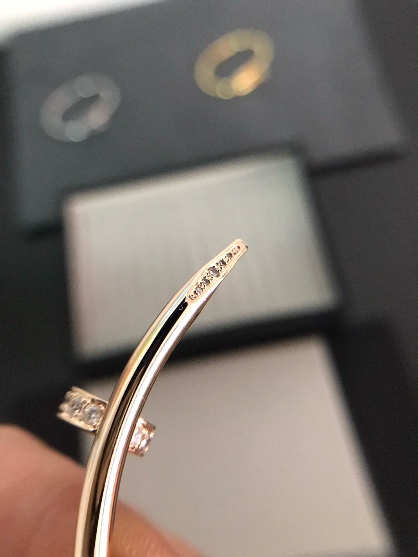 [✨Rose💎]JUSTE BRACELET 3.5MM DIAMONDS