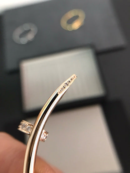 [✨Rose💎]JUSTE BRACELET 3.5MM DIAMONDS