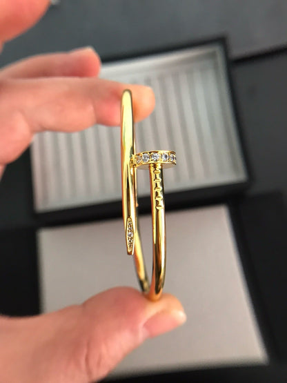 [✨Rose💎]JUSTE BRACELET 3.5MM DIAMONDS