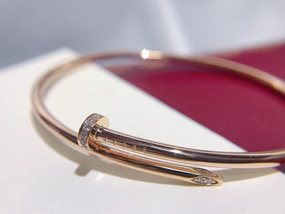 [✨Rose💎]JUSTE BRACELET 2.5MM DIAMONDS