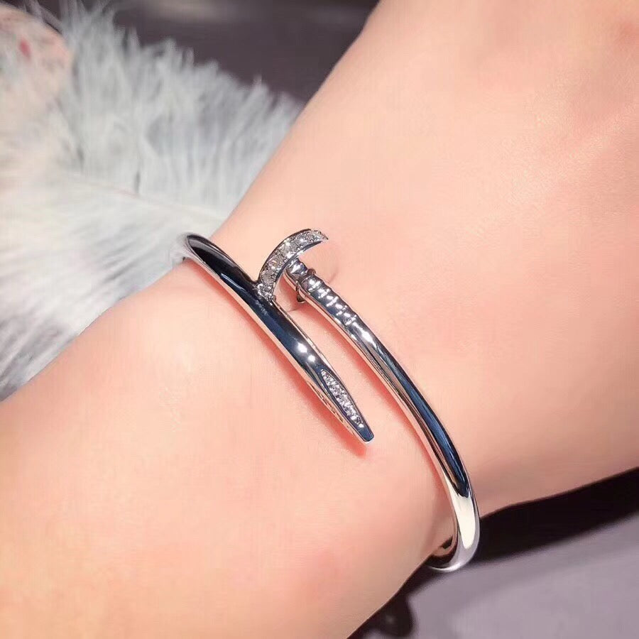 [✨Rose💎]JUSTE BRACELET 3.5MM DIAMONDS