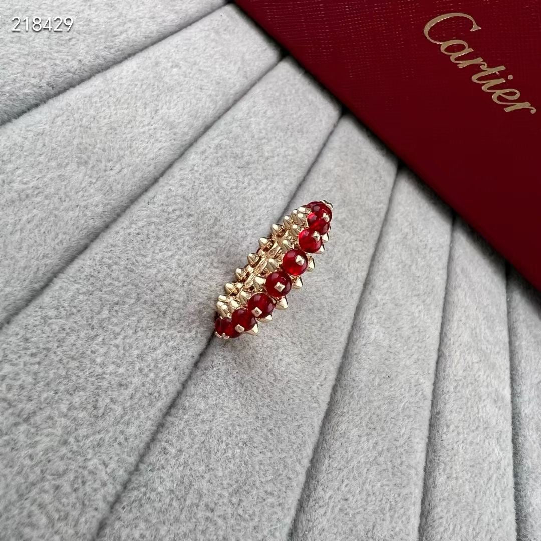 [✨Rose💎]CLASH NEW COLORED GEMSTONE RING