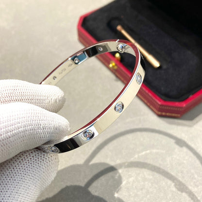 [✨Rose💎]LOVE BRACELET 6.1MM 10 DIAMONDS