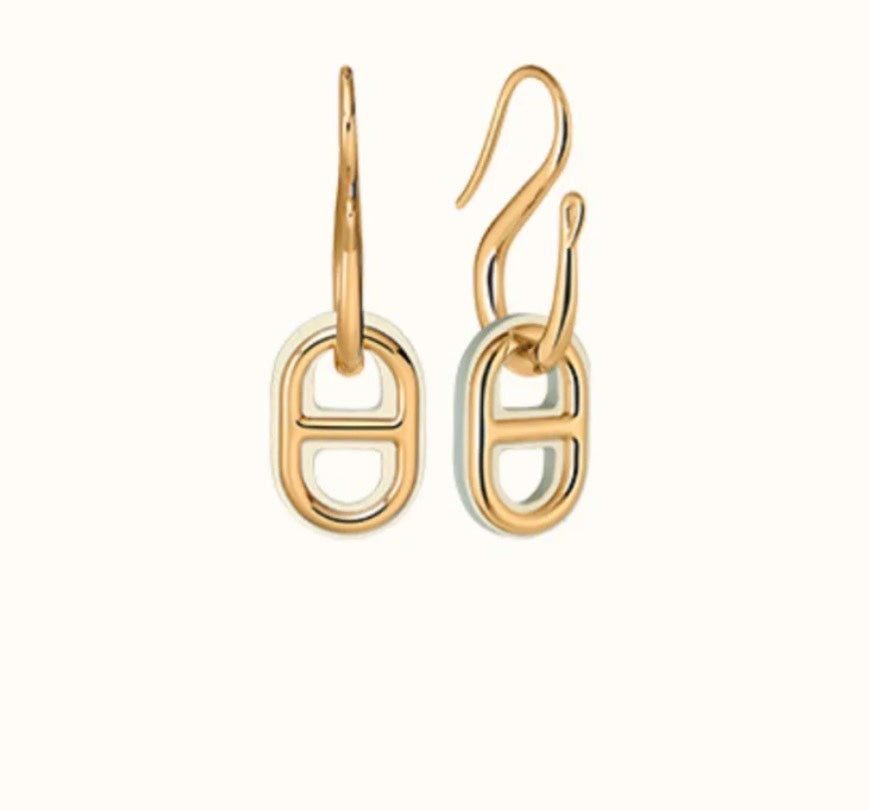[✨Rose💎]HM O'MAILLON GOLD EARRINGS