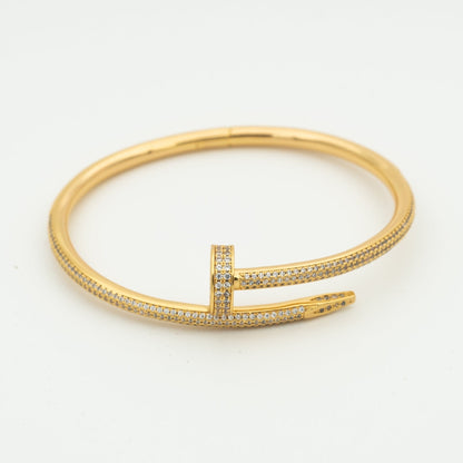 [✨Rose💎]JUSTE BRACELET 3.5MM ALL DIAMONDS