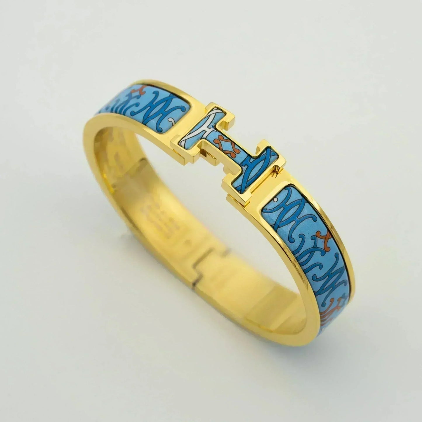[✨Rose💎]H BRACELET BLUE MULTICOLOR