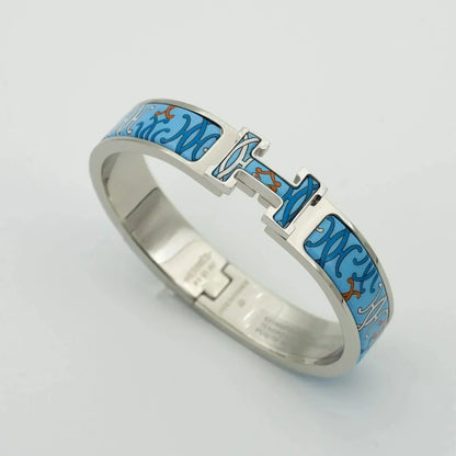 [✨Rose💎]H BRACELET BLUE MULTICOLOR