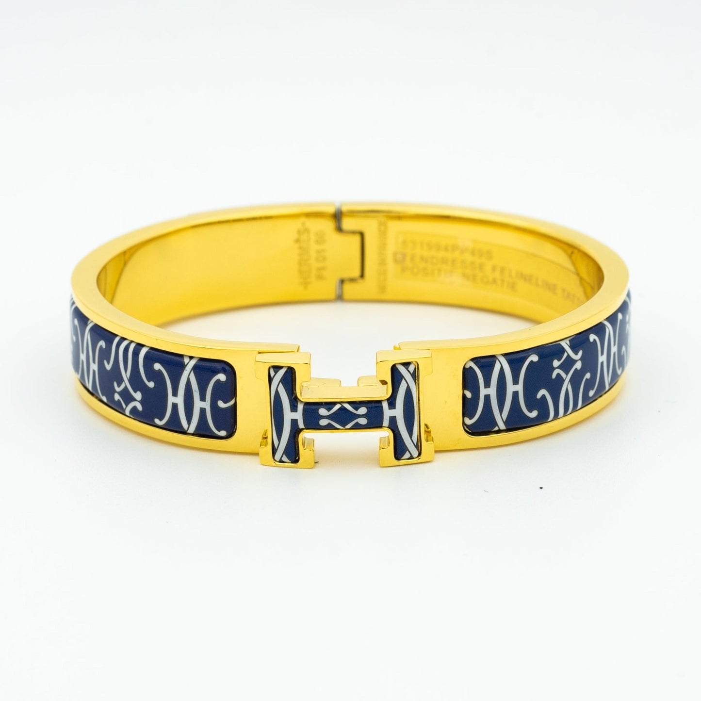 [✨Rose💎]H BRACELET BLACK MULTICOLOR