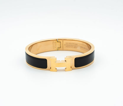 [✨Rose💎]H BLACK BRACELET