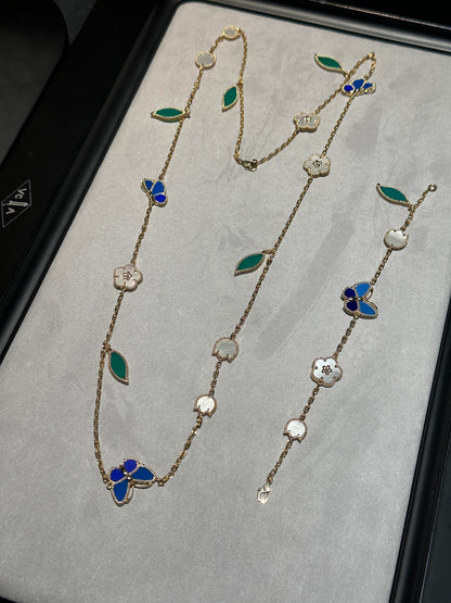 [✨Rose💎] 26 NEW CLOVER 15 MOTIFS LUCKY NECKLACE