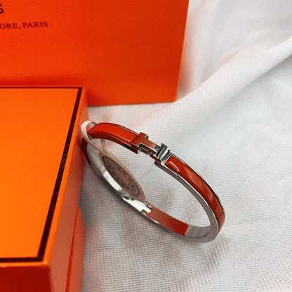 [✨Rose💎]CLASSIC HM CLIC RED 8MM ENAMEL BRACELET