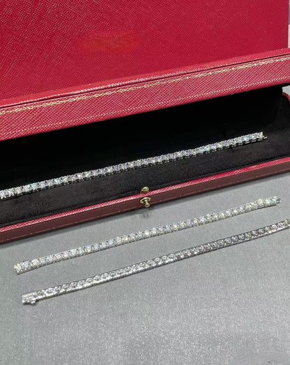 [✨Rose💎s]TENNIS BRACELET WITH FULL DIAMOND SETTING