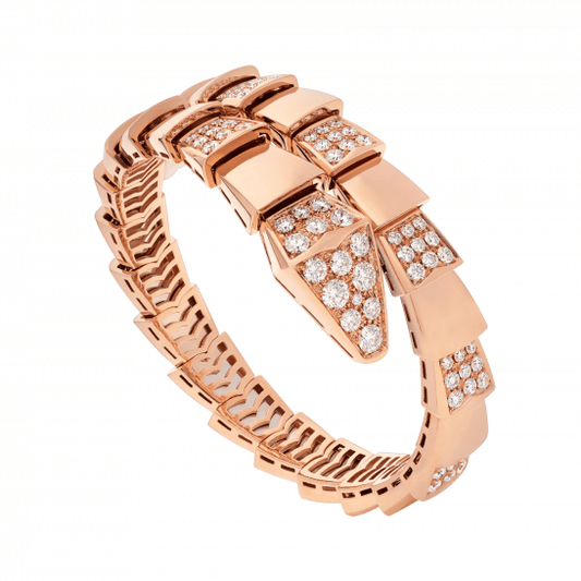 [✨Rose💎]SERPENTI BRACELET PINK GOLD DIAMOND