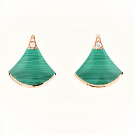 [✨Rose💎]DIVAS DREAM EARRINGS PINK GOLD