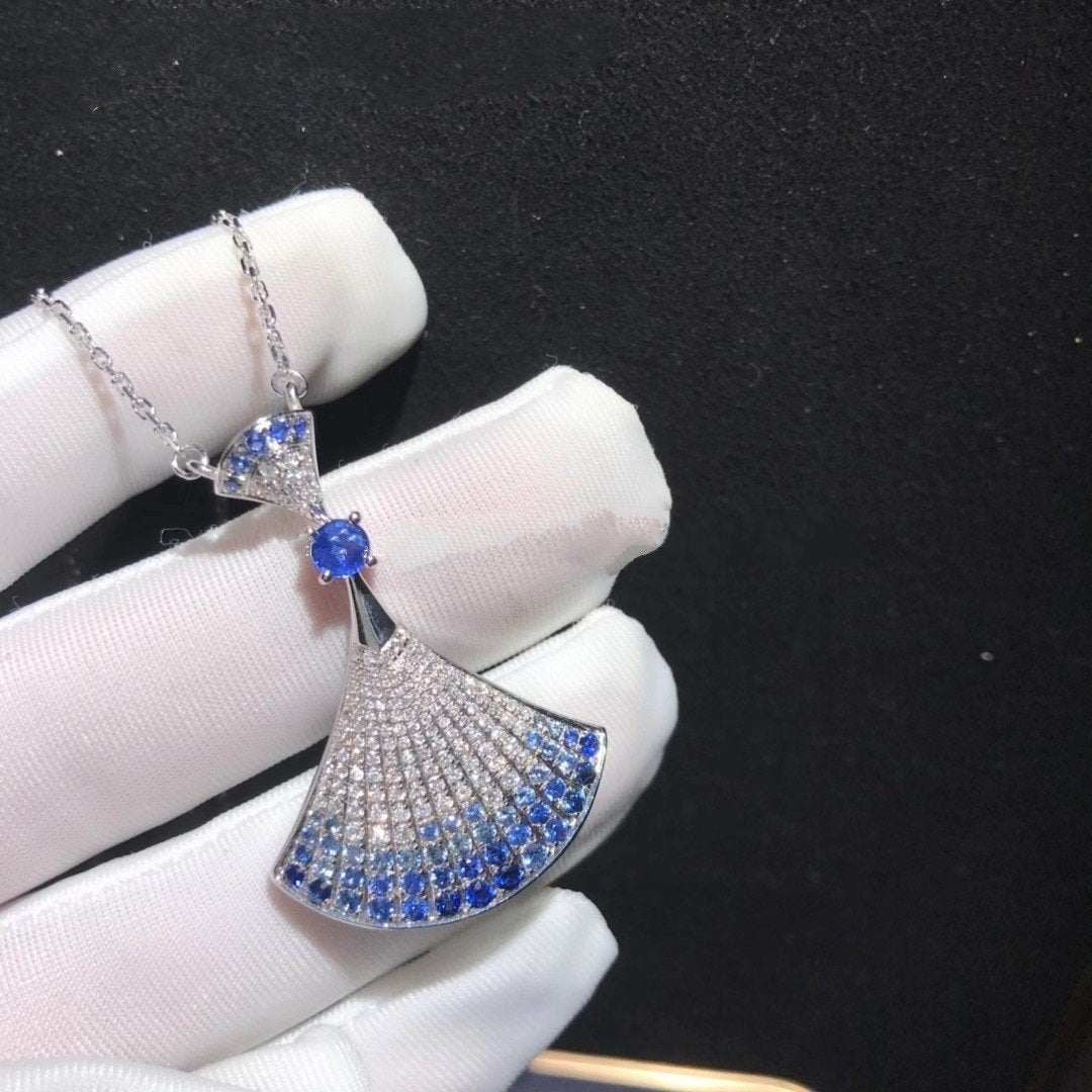 [✨Rose💎]DREAM NECKLACE AGATE SILVER DIAMOND