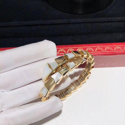 [✨Rose💎]SERPENTI BRACELET MOP GOLD