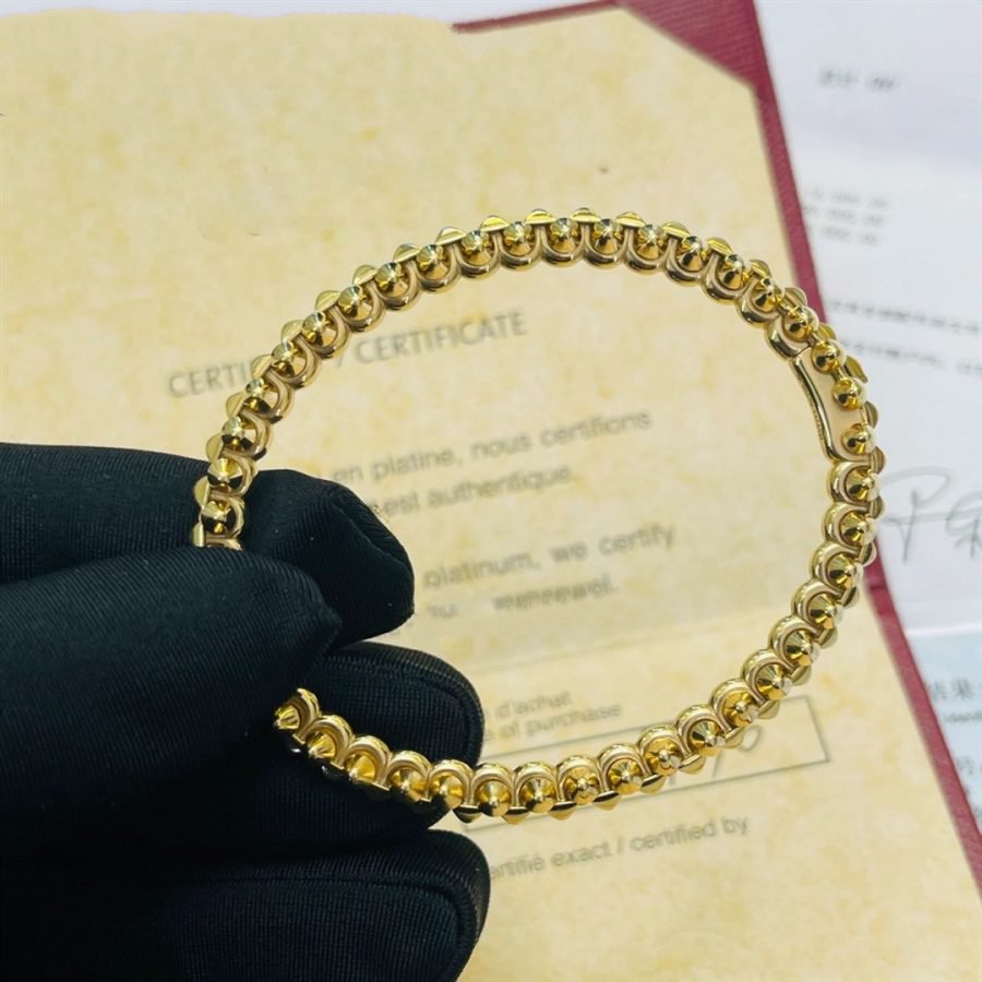 [✨Rose💎]CLASH GOLD BRACELET