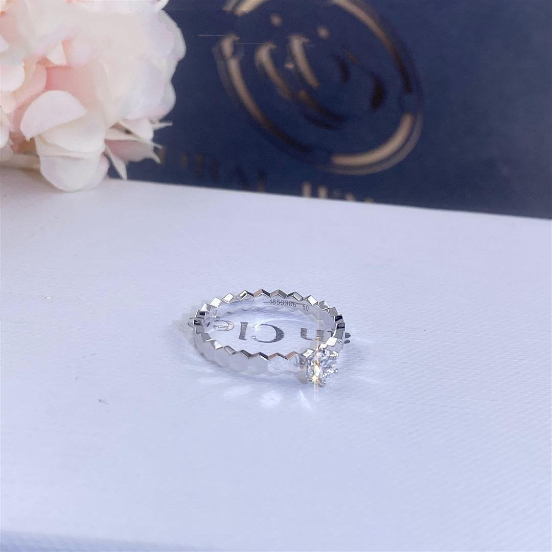 [✨Rose💎]BEE LOVE RING SILVER 1 DIAMOND