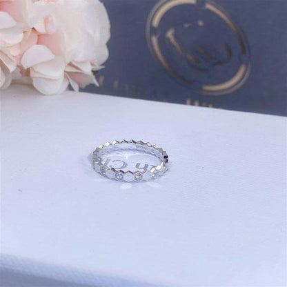 [✨Rose💎]BEE LOVE RING SILVER DIAMOND