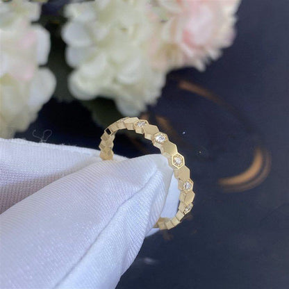 [✨Rose💎]BEE LOVE RING GOLD DIAMOND