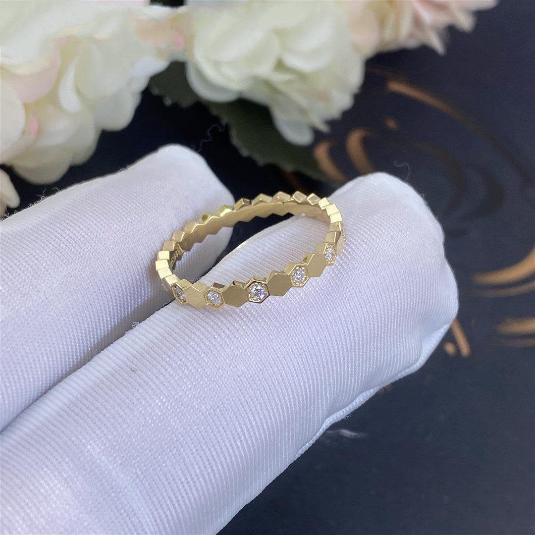 [✨Rose💎]BEE LOVE RING GOLD DIAMOND