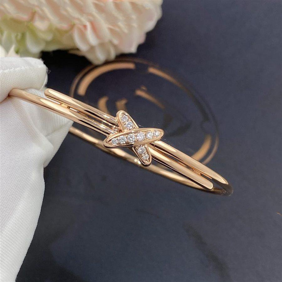[✨Rose💎]JEUX DE BRACELET PINK GOLD DIAMONDS